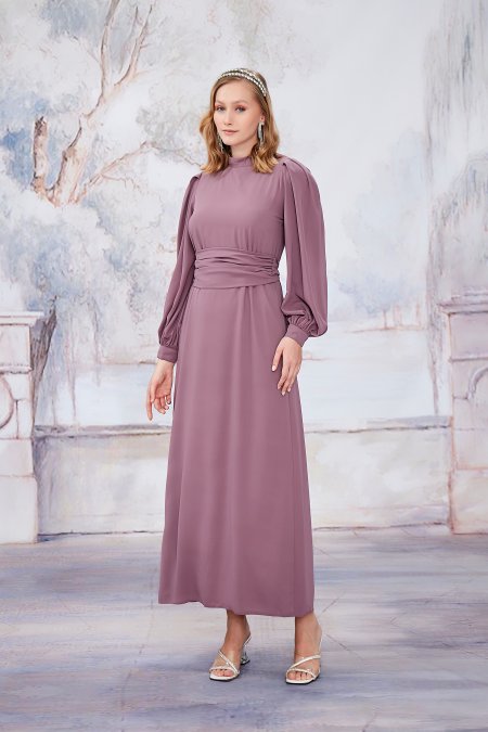 Gül Kurusu Nora Elbise