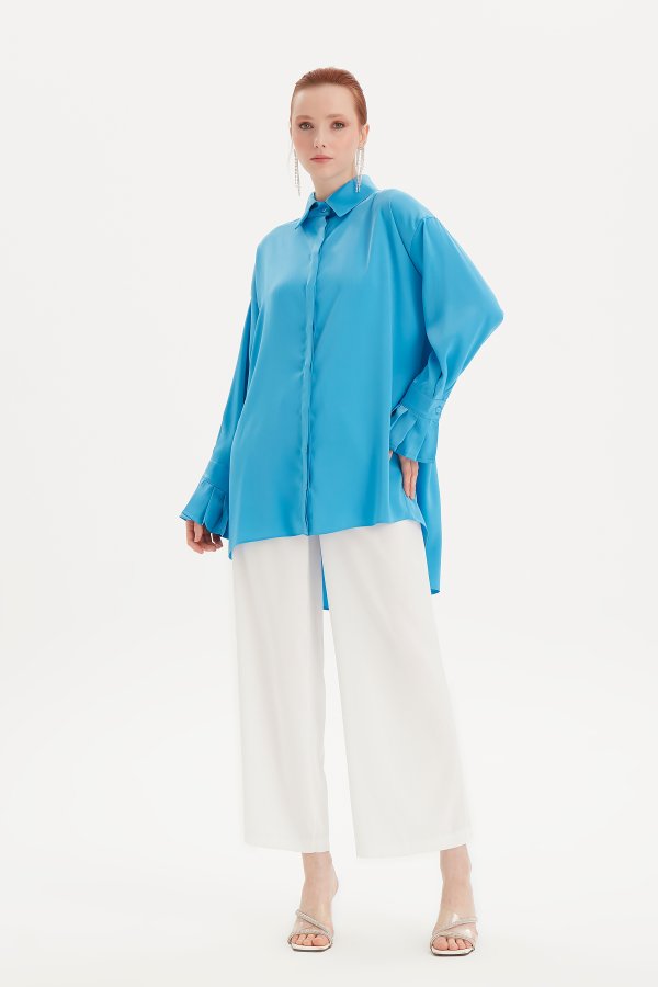 Mavi Asel Tunik - Görsel 2