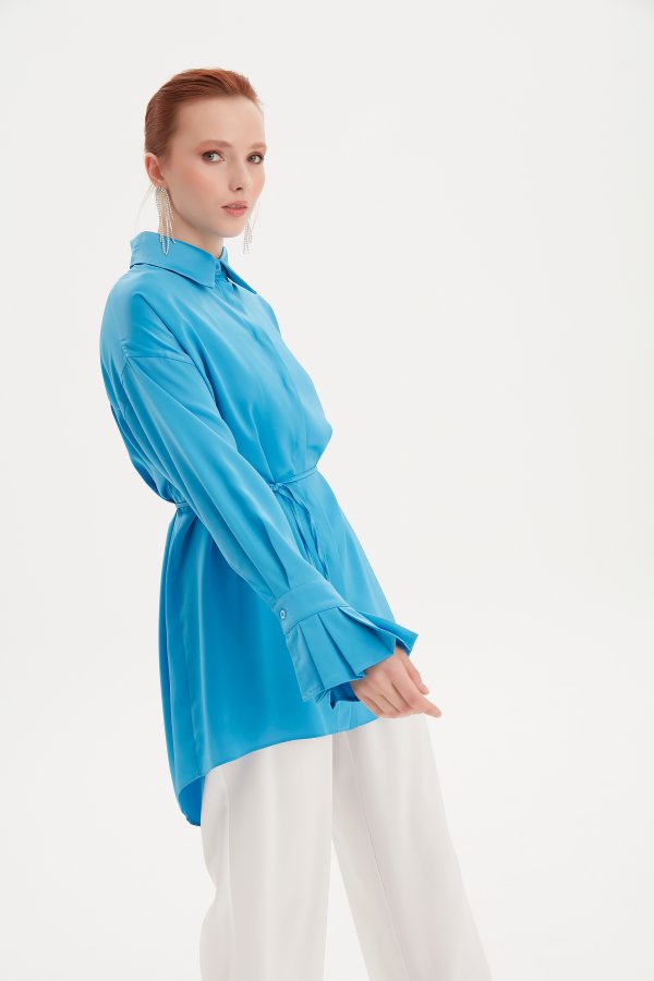 Mavi Asel Tunik - Görsel 4