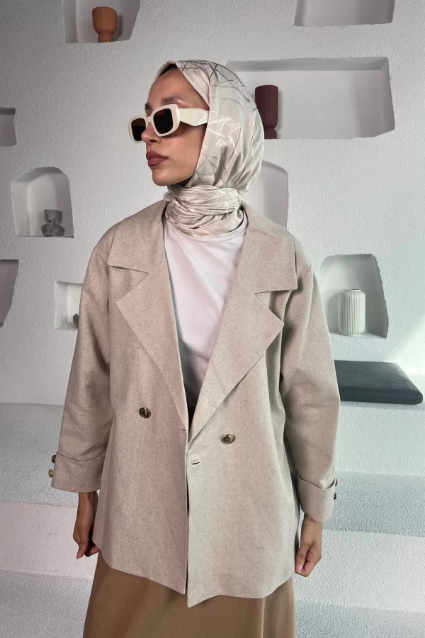 Keten Blazer Ceket