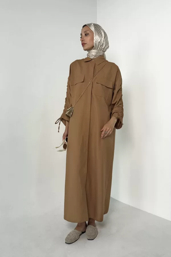 Camel Carla Elbise - Görsel 3