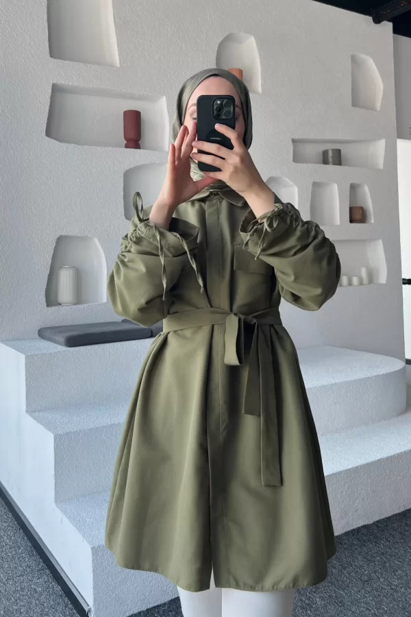 Haki Carla Tunik - Görsel 2