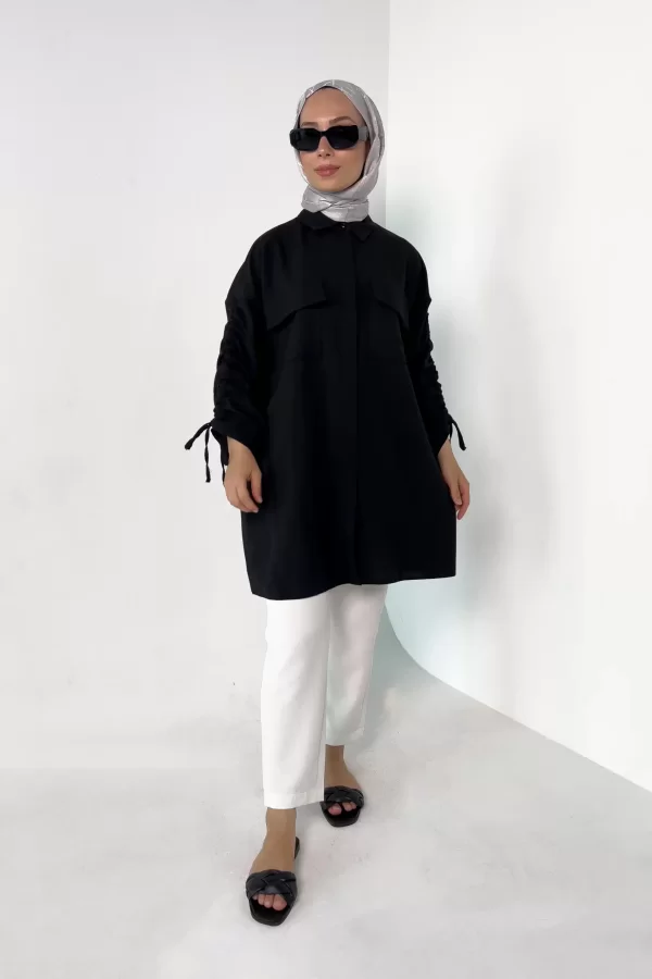 Siyah Carla Tunik - Görsel 2