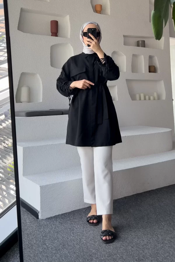 Siyah Carla Tunik