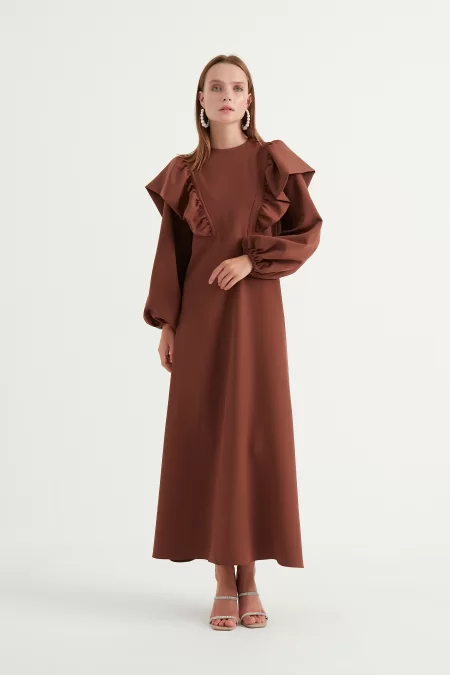 Kahverengi Lady Abiye