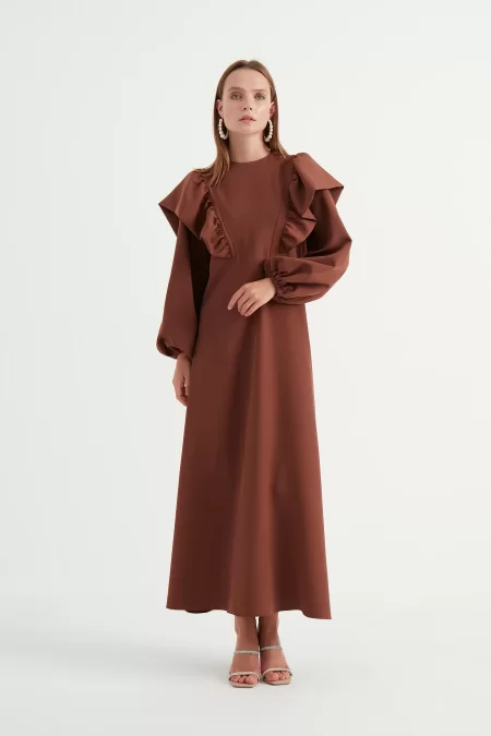 Kahverengi Lady Abiye