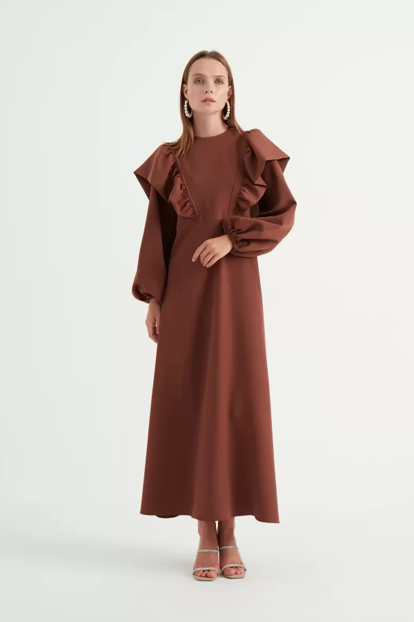 Kahverengi Lady Abiye