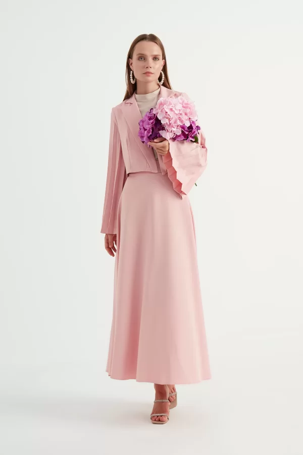 Pembe Lucia Etek Takım - Görsel 2