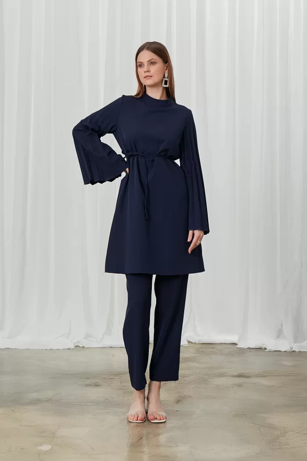 Lacivert Lucia Pantolon Takım