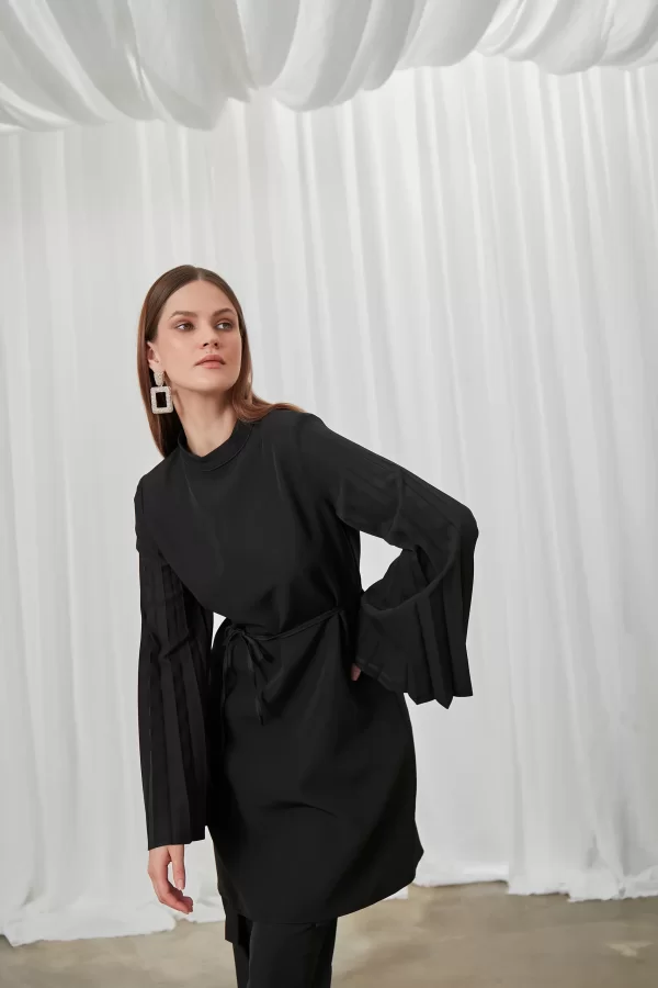 Siyah Lucia Pantolon Takım - Görsel 2