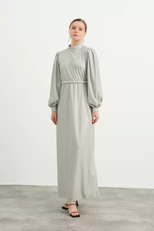 Mint Yeşili Jesse Elbise - Görsel 2
