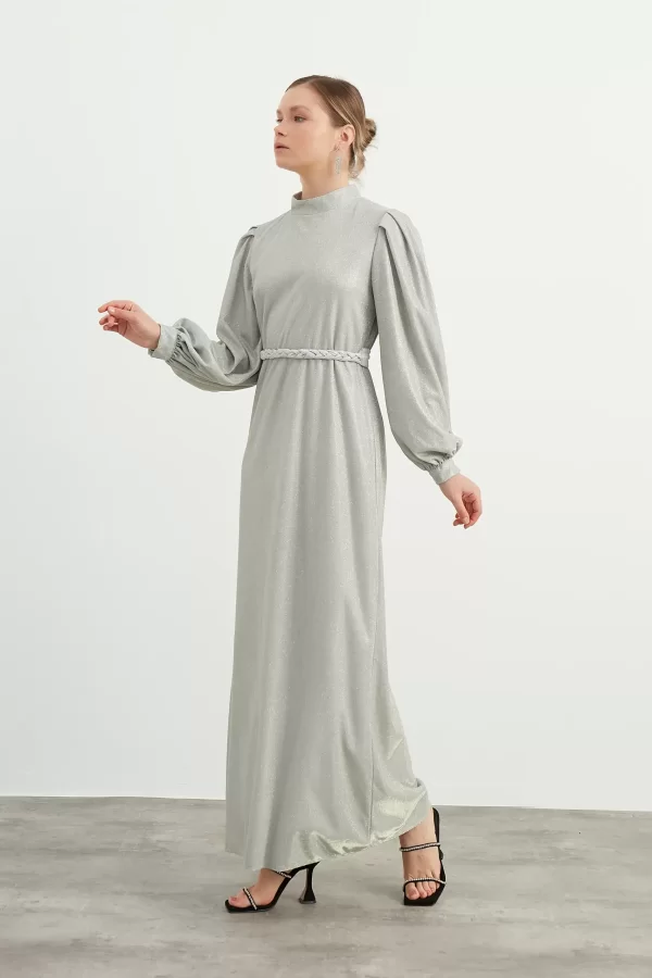 Mint Yeşili Jesse Elbise - Görsel 3