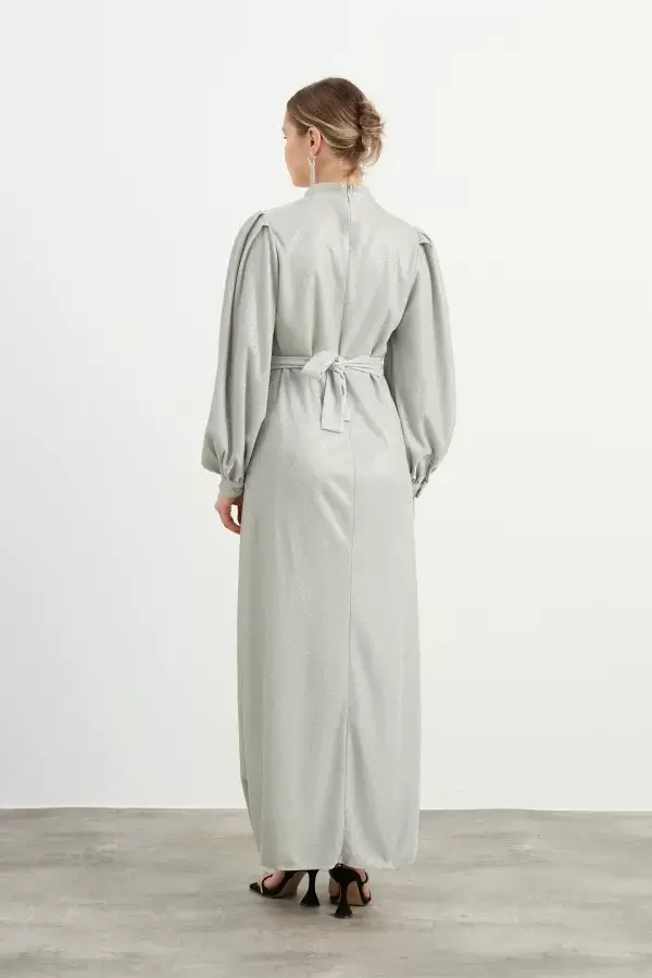 Mint Yeşili Jesse Elbise - Görsel 8
