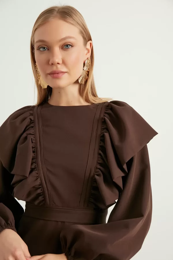 Acı Kahve Lady Abiye - Görsel 6