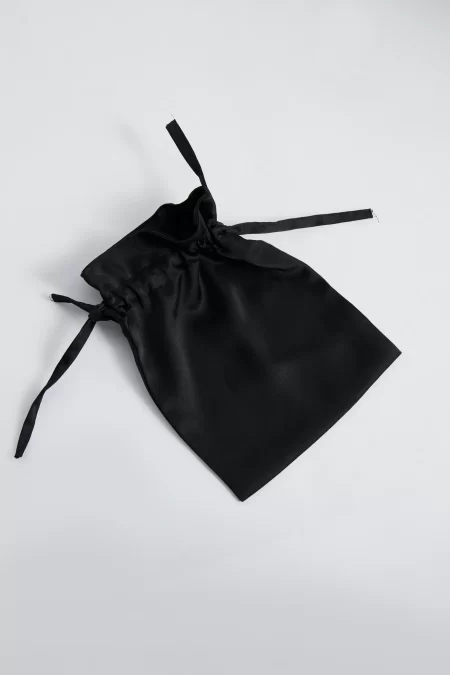 Siyah Çok Amaçlı Çanta İçi Kese 24cm