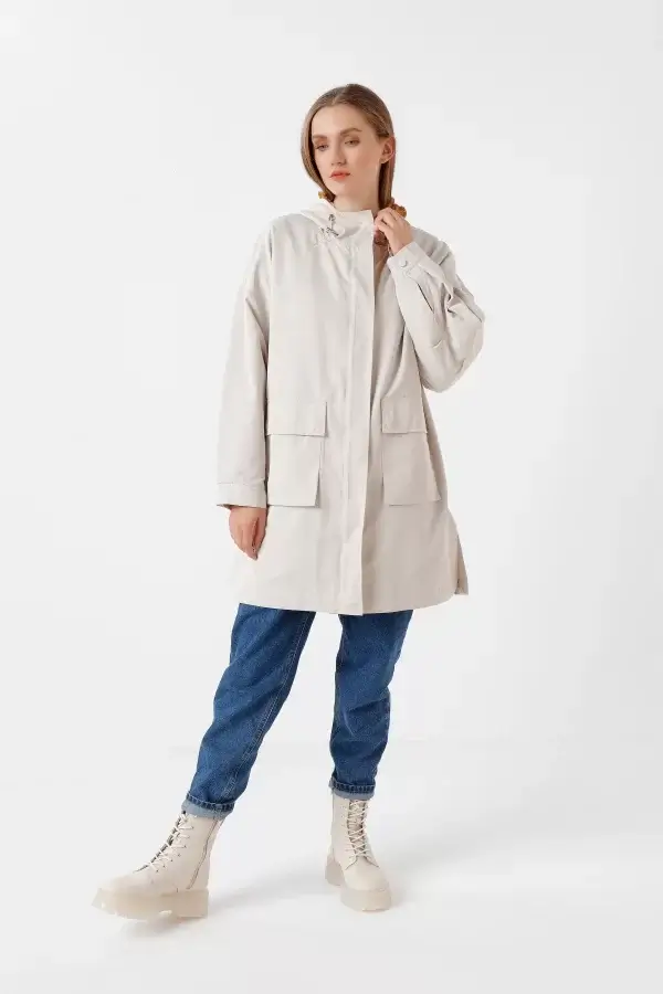 Ekru İçi Verbualı Parka