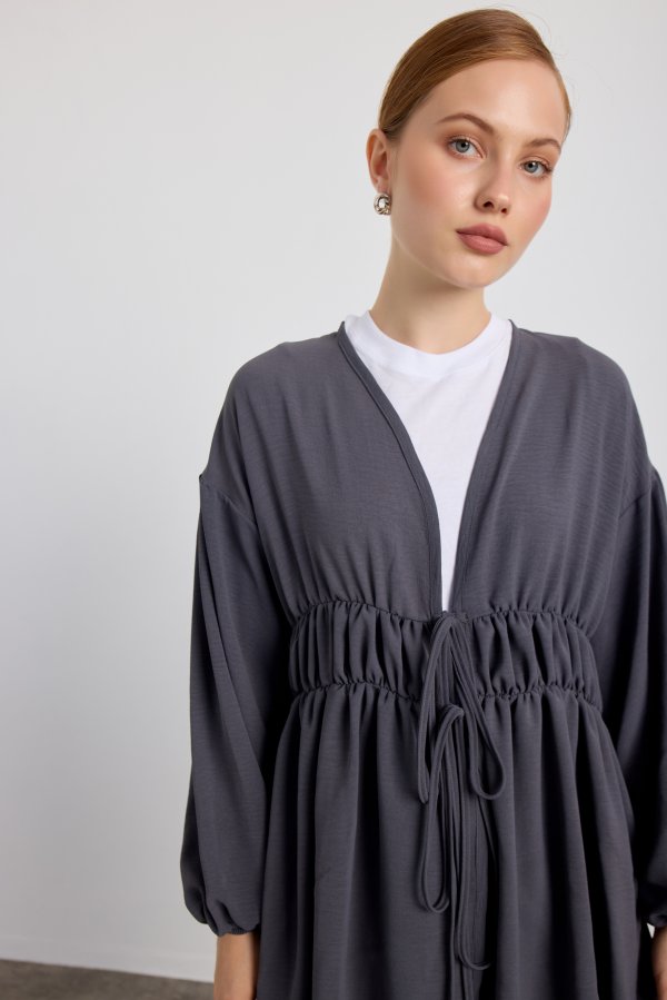 Füme Ayrobin Tunik - Görsel 4