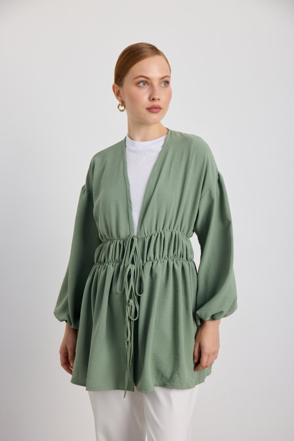 Mint Yeşili Ayrobin Tunik - Görsel 2