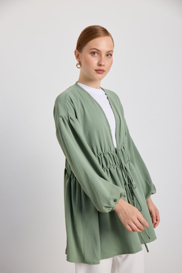 Mint Yeşili Ayrobin Tunik - Görsel 3