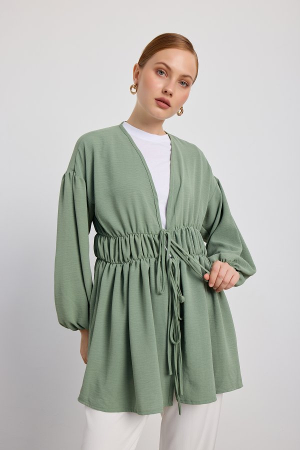 Mint Yeşili Ayrobin Tunik - Görsel 4