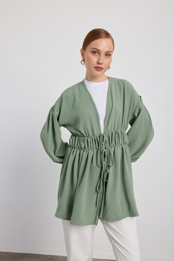 Mint Yeşili Ayrobin Tunik - Görsel 5