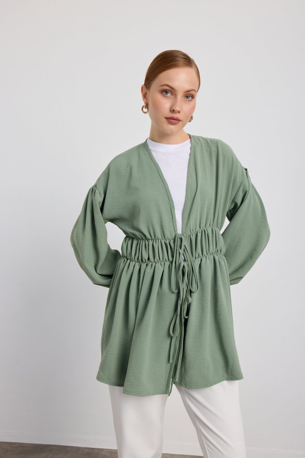 Mint Yeşili Ayrobin Tunik - Görsel 5