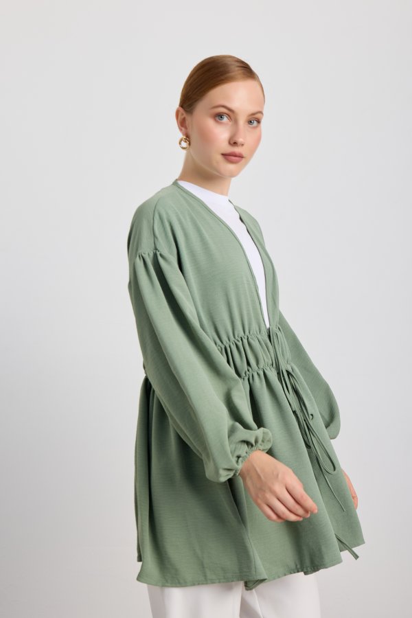 Mint Yeşili Ayrobin Tunik - Görsel 7
