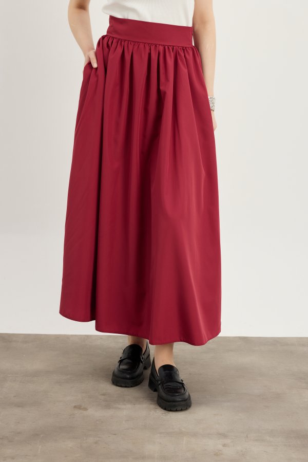 Bordo Glory Etek - Görsel 4