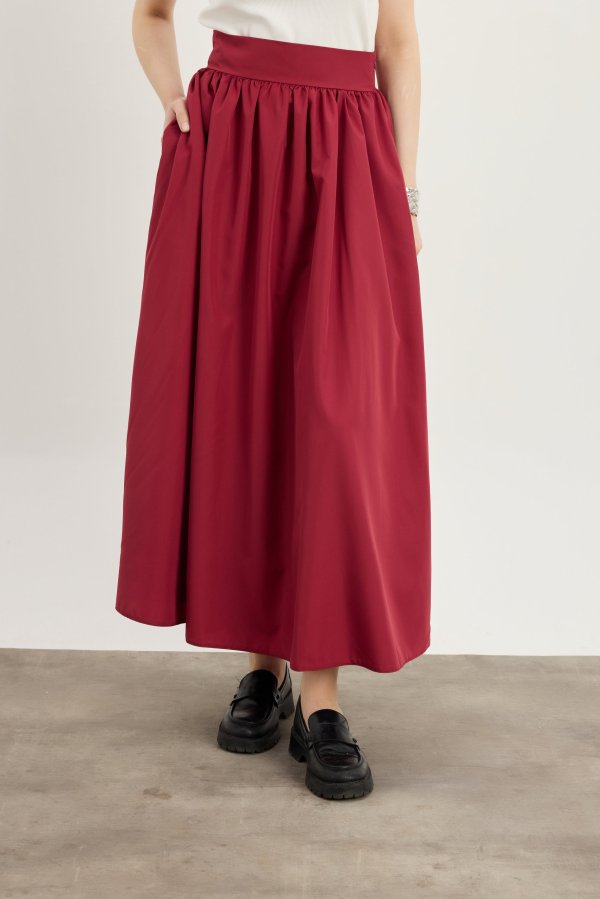 Bordo Glory Etek - Görsel 4